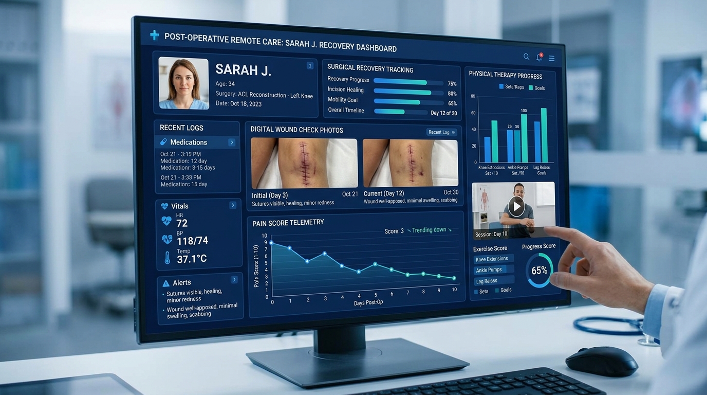 Post-Operative Remote Care Dashboard