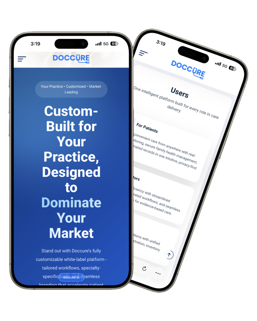 Doccure Mobile App
