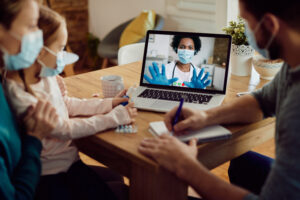 Support virtual consultations with EMR software with telehealth