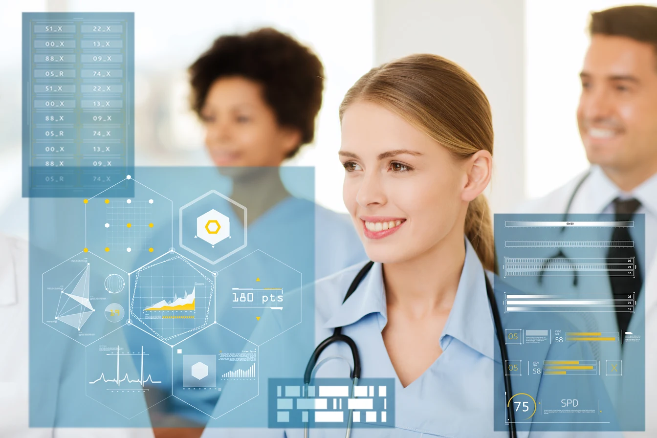 Best AI assistant for healthcare comparison chart 2026